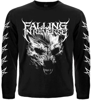 Футболка з довгим рукавом Rockway Falling In Reverse (Wolf) Чорний, Розмір S