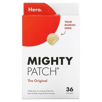 Гидроколлоидные пластыри от прыщей Hero Cosmetics Mighty Patch Original 36 шт