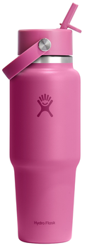 Термопляшка Hydro Flask Wide Mouth Flex Straw Travel Reef Рожева 946 мл (840394202907)