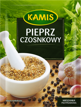 Приправа "Часниковий перець" 20г Kamis(5900084156011)
