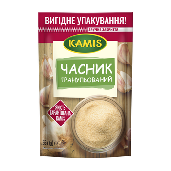 Часник гранульований 55г Kamis(5900084278416)