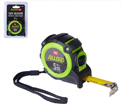 Рулетка с автостопом Alloid Pro 5 м x 19 мм (MT-740519)
