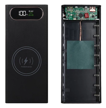 Корпус Power Bank 21700 з підтримкою швидкої зарядки та бездротової зарядки Qi