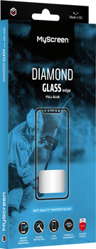 Захисне скло MyScreen DIAMOND GLASS edge FULL GLUE для Vivo Y19e Black (MD10244TG DEFG BLACK)