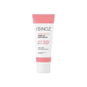 Крем для обличчя сонцезахисний SINOZ Pink Touch Tone Up SPF50+ 50 мл (307047)
