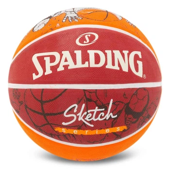 Мяч баскетбольный резиновый Spalding Sketch Series 84451Y размер 7 для зала и улицы (Indoor/Outdoor)