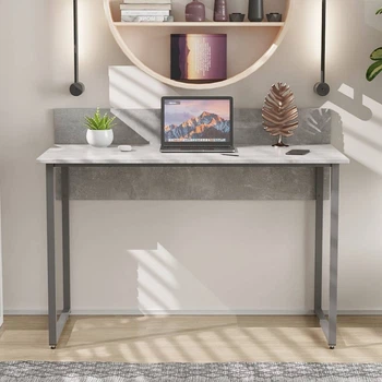 Стіл письмовий Скай Ferrum-decor 75x100x60 Сірий метал ДСП Бетон 32 мм (FRD-106656)