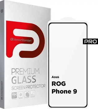 Защитное стекло ArmorStandart Pro для смартфона Asus ROG Phone 9 Black (ARM87962)