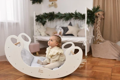 Арка піклера гойдалка Монтессорі біла Yoko Tower (210473)