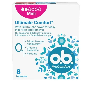 Тампони o.b. ProComfort Mini 8 шт. (3574661331133)