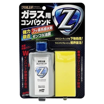 Абразивний очисник скла Soft99 Glass compound Z 100 мл