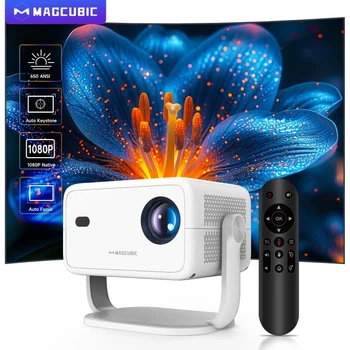 Проектор Magcubic L018 1/8GB 650ANSI 4K Full HD Auto focus Android 11 HD Домашній кінотеатр