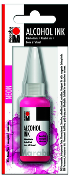 Чорнило на спиртовій основі Marabu Alcohol Ink Neon-pink 334 20 мл (4007751827487)