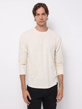 Лонгслів чоловічий Colin's CL1076432ECR S Ecru (8684112845272)