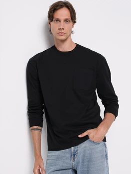 Лонгслив мужской Colin's CL1076435BLK M Black (8684112846149)