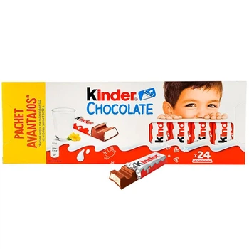 Шоколад молочный Kinder Chocolate (*24шт) с молочной начинкой 300г