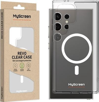 Etui MyScreen Revo Clear Case MagSafe do Samsung Galaxy S24/S25 (M8072 REVO CLEAR CASE)