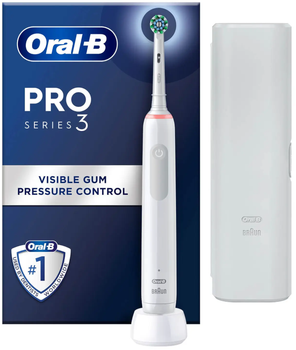 Elektryczna szczoteczka do zębów Oral-b Braun Pro 3 3500 (8006540759929) (955555910269727) - Outlet