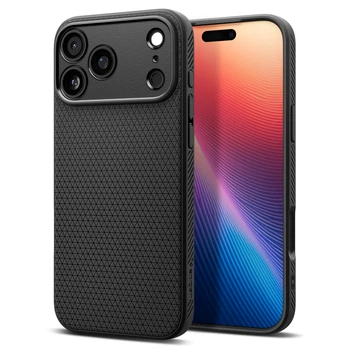 Чохол Spigen Liquid Air до iPhone 17 Pro Max Matte Black (ACS10265)