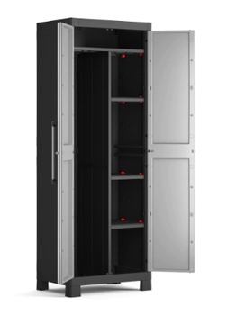 Багатофункціональна шафа пластикова Keter Armadio Detroit Portascope 252265 сіра