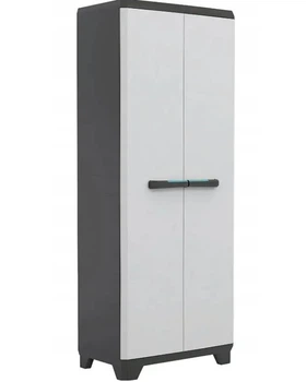 Багатофункціональна шафа пластикова Keter/Kis Linear Multipurpose 242872 сіро-чорна
