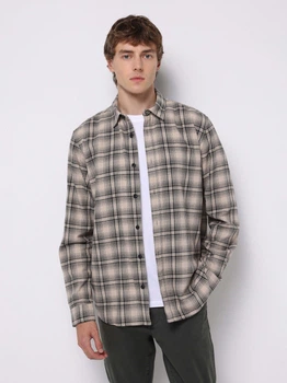 Сорочка бавовняна чоловіча Colin's CL1076279BEI M Beige (8684112961859)