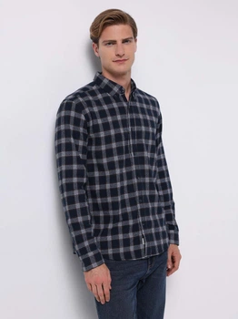 Сорочка бавовняна чоловіча Colin's CL1077137NAV L Navy (8684112962450)