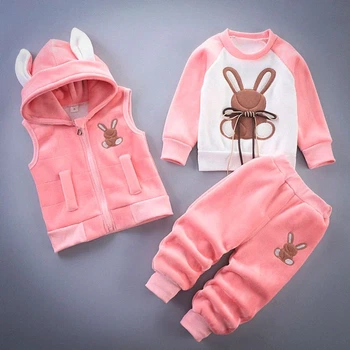 Детский костюм «Bear&Rabbit Whiskers Plus» Rabbit Розовый 98–104 см
