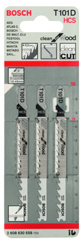 Набір полотен для електролобзика Bosch T 101 D 3 шт (3165140091374)