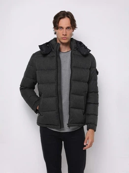 Куртка зимова коротка чоловіча Colin's CL1076718ANT XL Anthracite (8684112826462)