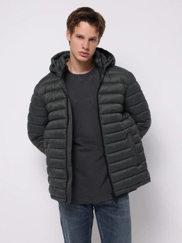 Куртка демісезонна з капюшоном чоловіча Colin's CL1076511LKH S Light Khaki (8684112830070)