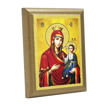 Икона "Богородица Иверская" 9х12 см