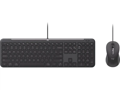Комплект (клавіатура + миша) Logitech Signature Slim MK620 Combo for Business Graphite (920-013349)