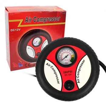 Автомобільний компресор Air Compressor 260PSI червоний