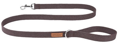 Повідець Amiplay Cotton S 140 см Коричневий (5907563222724)