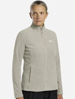 Толстовка на блискавці утеплена на флісі жіноча Jack Wolfskin Taunus Fz W 1711391-A0056 M Молочна (4064886511896)