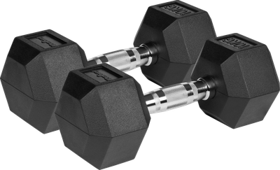 Hantle żeliwne Rebel Active gumowane HEX 2x10 kg RBA-2325-10 (5901890111881)