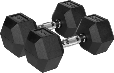Hantle żeliwne Rebel Active gumowane HEX 2x12.5 kg RBA-2325-12.5 (5901890111904)