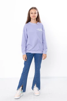 Джинси для дівчинки (підліткові) NoBrand 164 Синій (p-13974-156672)