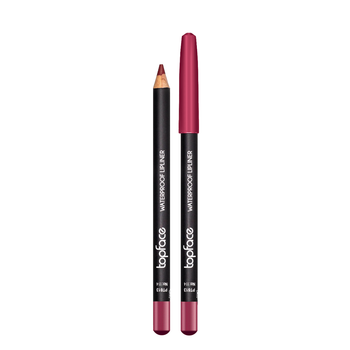 Олівець для губ TopFace Waterproof Lipliner водостійкий PT613 № 114 Темно-вишневий