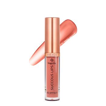 Помада для губ рідка Bogenia Angelic 3D Effect із вітаміном E BG711, 003 Charisma