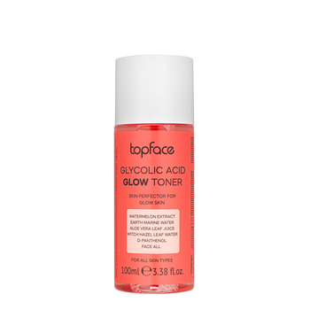 Тонік для обличчя з гліколевою кислотою TopFace Glycolic Acid Glow Toner 100 мл (PT809)