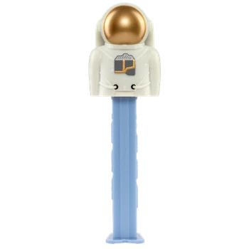 PEZ Dispenser Mars Mission Astronaut Gold (Диспенсер PEZ "Космическая миссия" - Астронавт) с конфетами 17 г