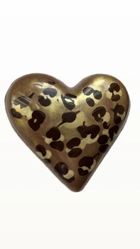 Шоколадне серце з карамельною начинкою RO.KO chocolate 210 г