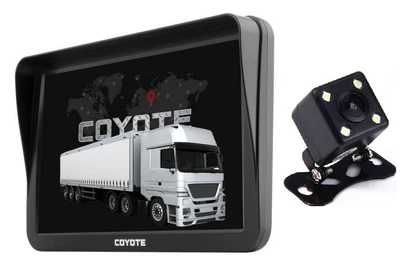 GPS навигатор COYOTE 1020 Normandia 256mb 8gb 9 дюймов с картами для грузового транспорта + Камера заднего вида с подсветкой набор