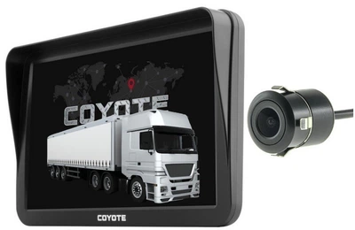 GPS навигатор COYOTE 1020 Normandia 256mb 8gb 9 дюймов с картами для грузового транспорта TIR-ADR + Камера заднего вида