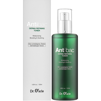Тонер Dr.Oracle Antibac Derma Refining Toner антибактеріальний для шкіри з акне 130 мл