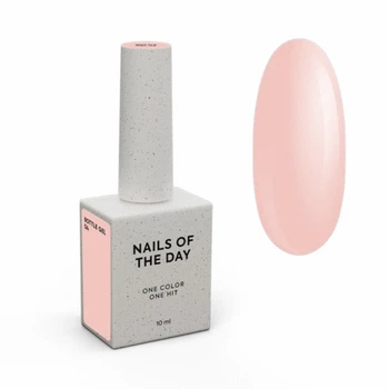 Гель Nails Of The Day Bottle Gel 04 с кисточкой молочно-бежевый 10 мл