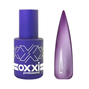Гель-лак Oxxi Professional Summer Silk Cat 003 фіолетовий з перламутром 10 мл