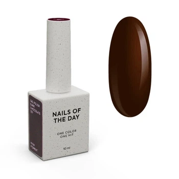 Гель-лак Nails Of The Day Lets Special Dark Chocolate темно-коричневий 10 мл